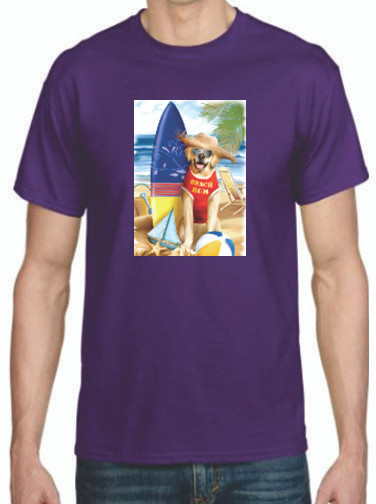 SURF DOG BEACH BUM T-SHIRT