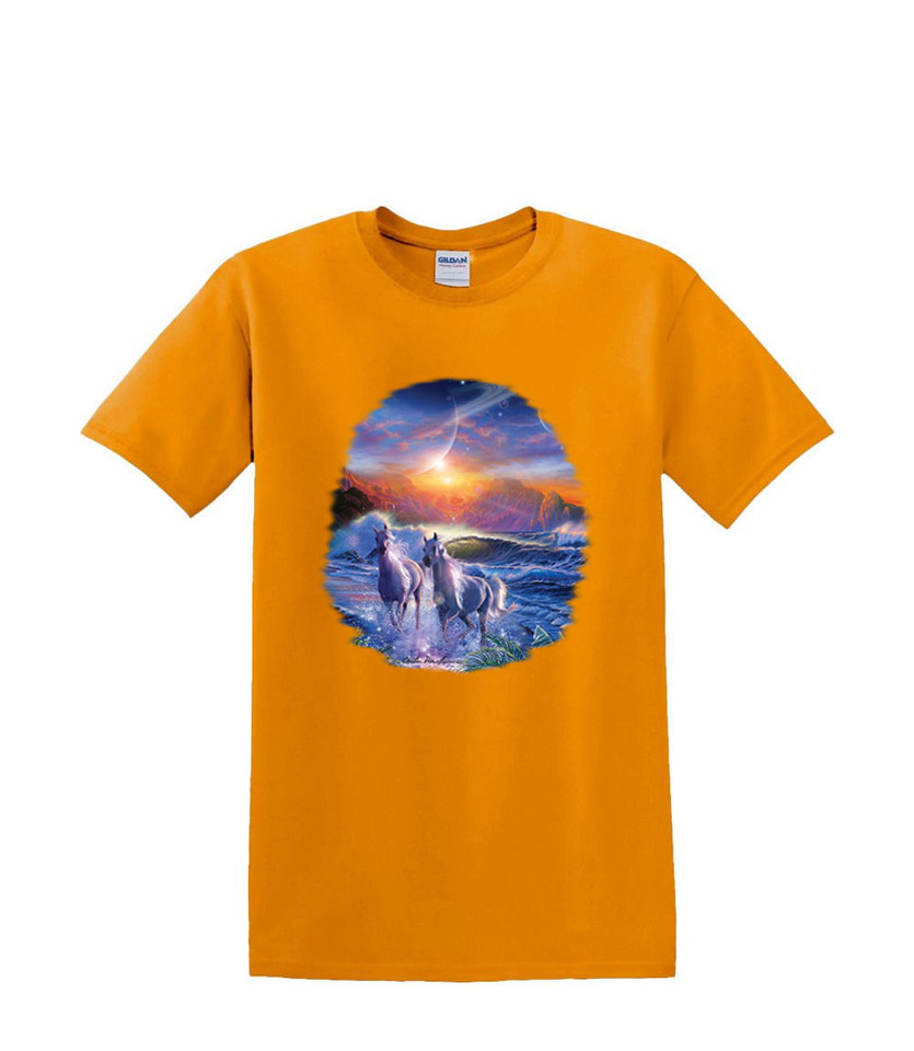 COSMIC SERINITY HORSES  T-SHIRT