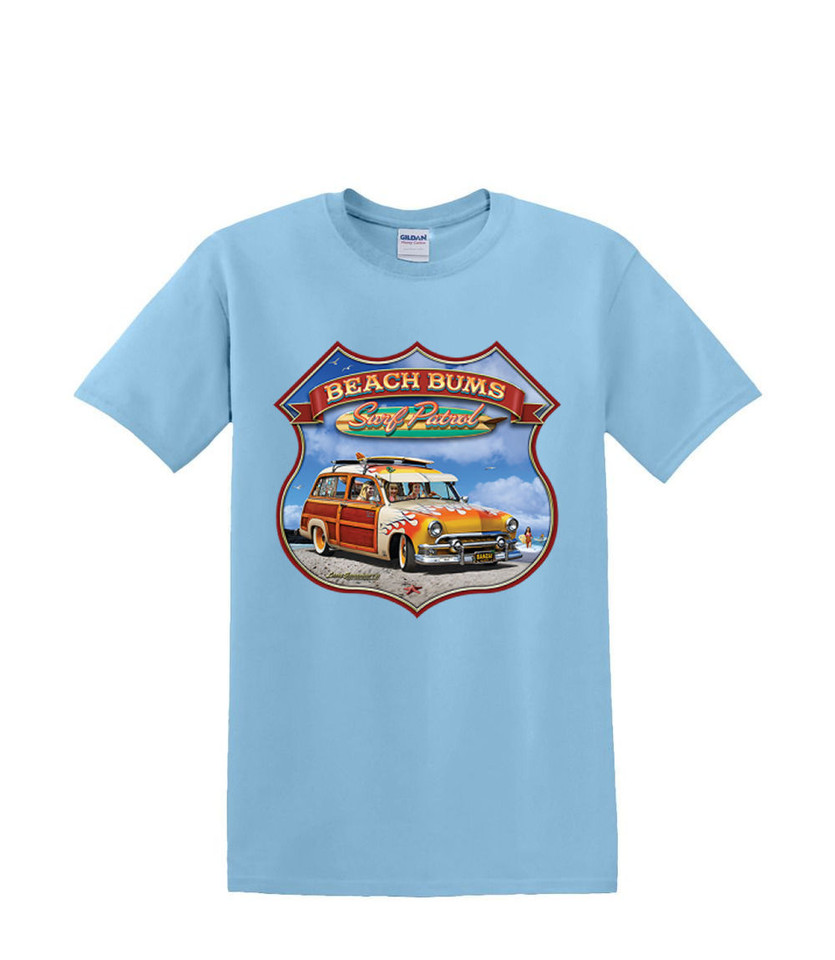 BEACH BUM WOODIE T-SHIRT