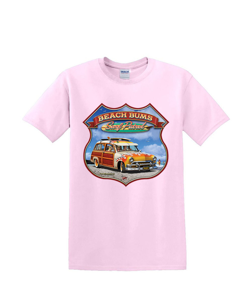 BEACH BUM WOODIE T-SHIRT