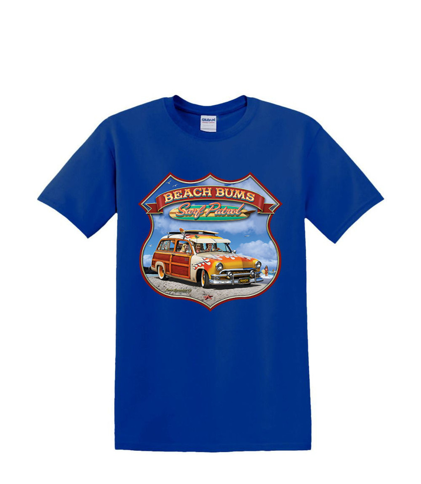 BEACH BUM WOODIE T-SHIRT