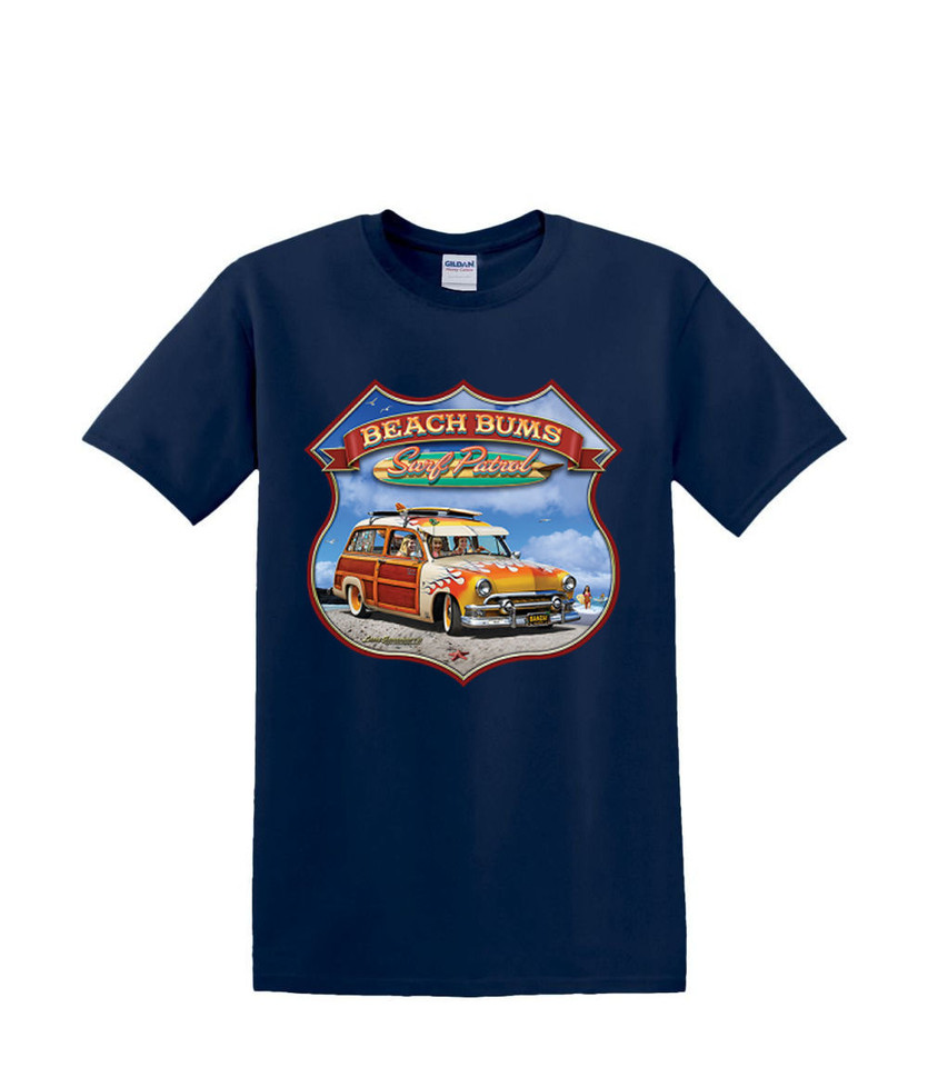 BEACH BUM WOODIE T-SHIRT