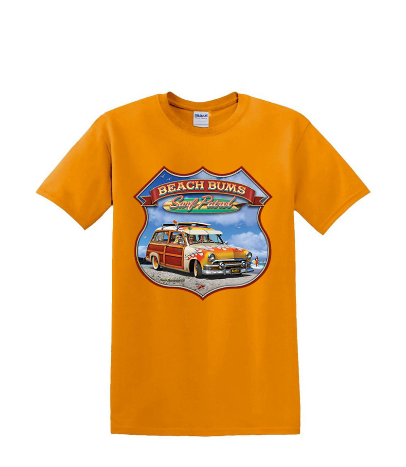 BEACH BUM WOODIE T-SHIRT
