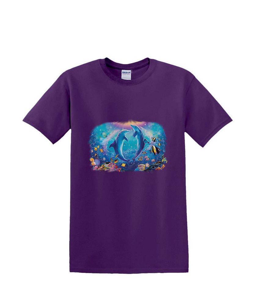 DOLPHIN UNDERSEA PAS DE DUEX   T-SHIRT