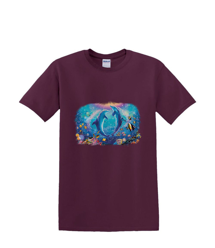 DOLPHIN UNDERSEA PAS DE DUEX   T-SHIRT