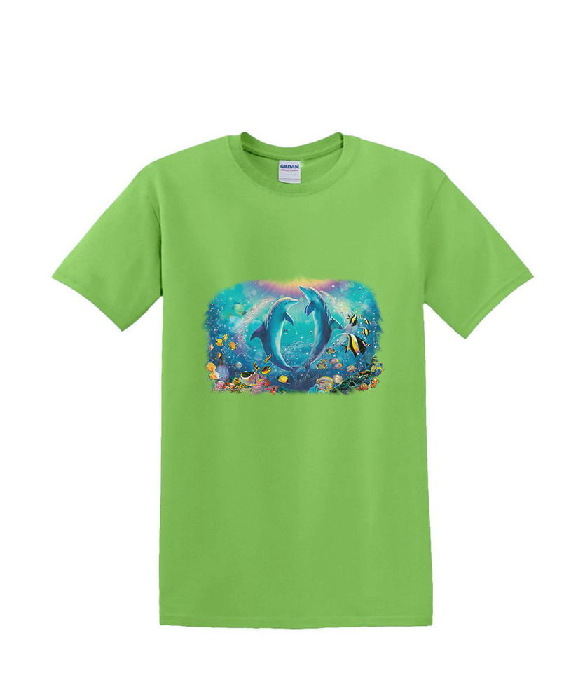 DOLPHIN UNDERSEA PAS DE DUEX   T-SHIRT