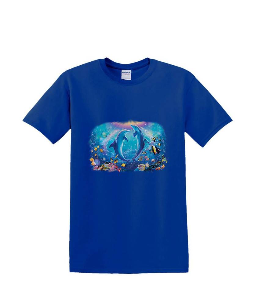 DOLPHIN UNDERSEA PAS DE DUEX   T-SHIRT