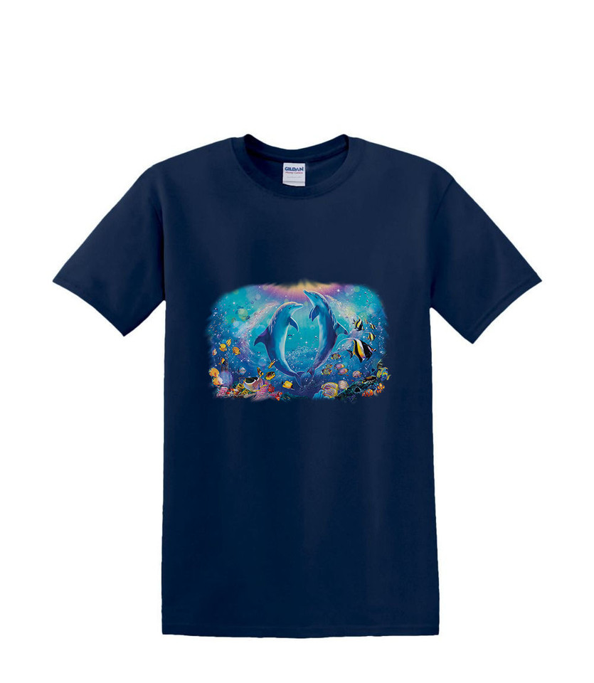 DOLPHIN UNDERSEA PAS DE DUEX   T-SHIRT