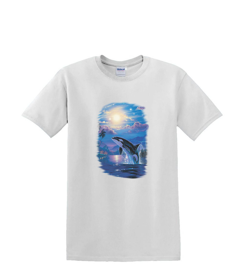 JOYFUL ORCA WHALE T-SHIRT