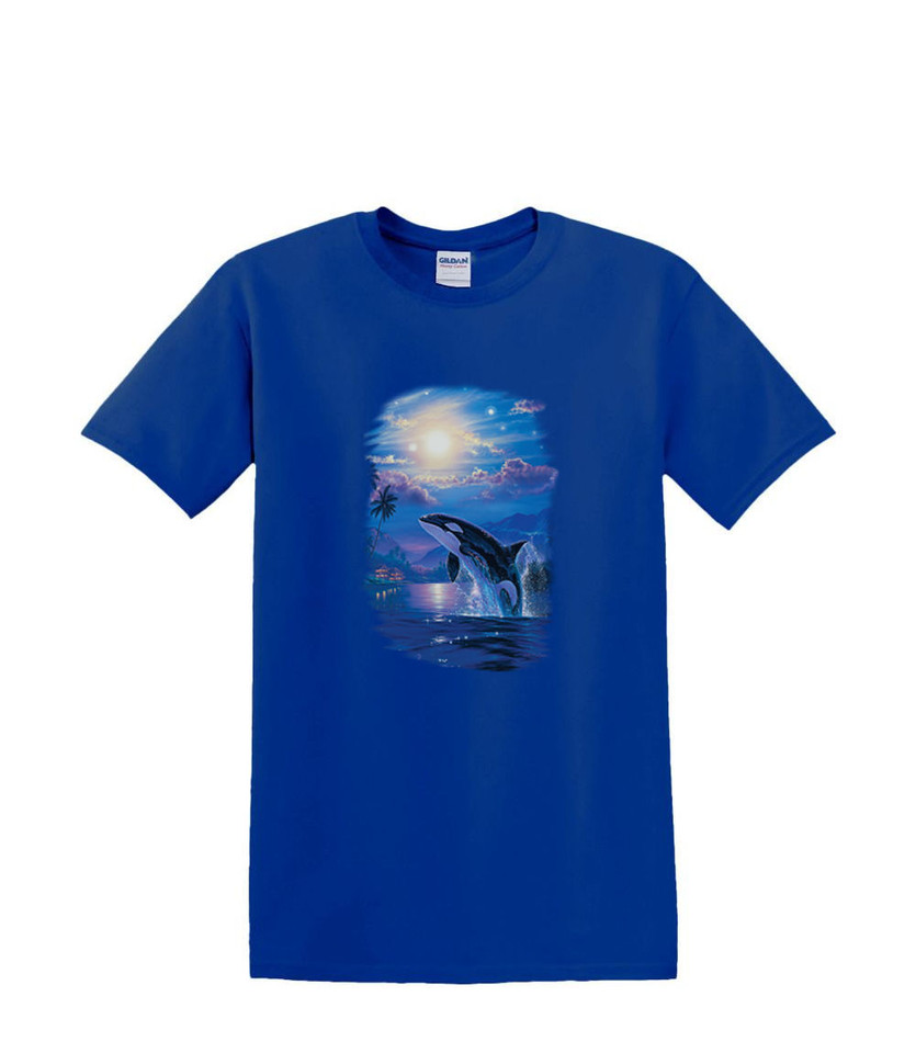 JOYFUL ORCA WHALE T-SHIRT