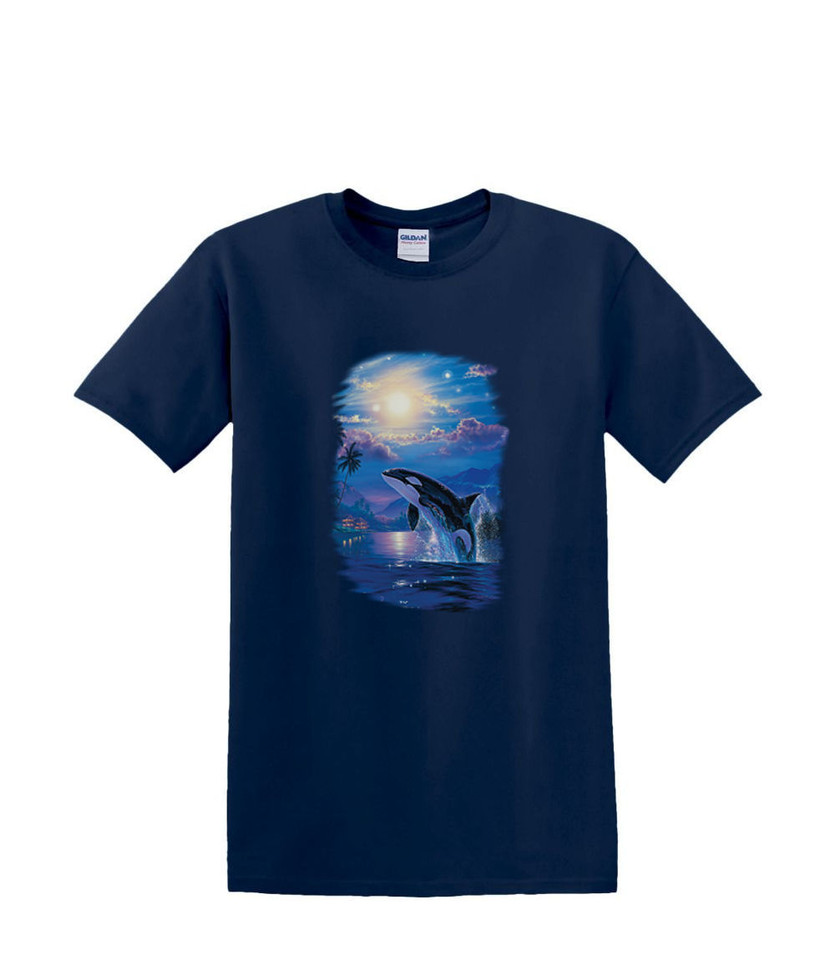 JOYFUL ORCA WHALE T-SHIRT
