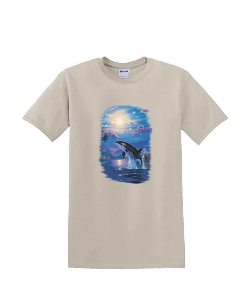 JOYFUL ORCA WHALE T-SHIRT