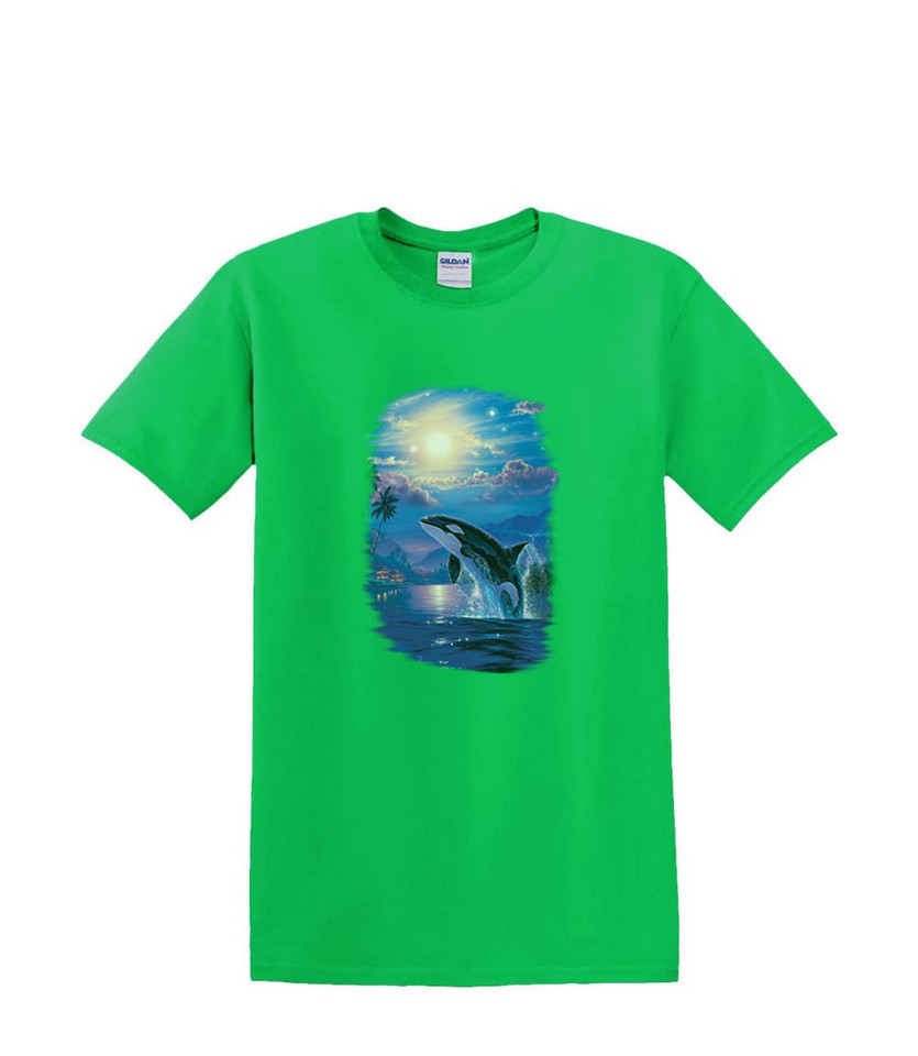 JOYFUL ORCA WHALE T-SHIRT