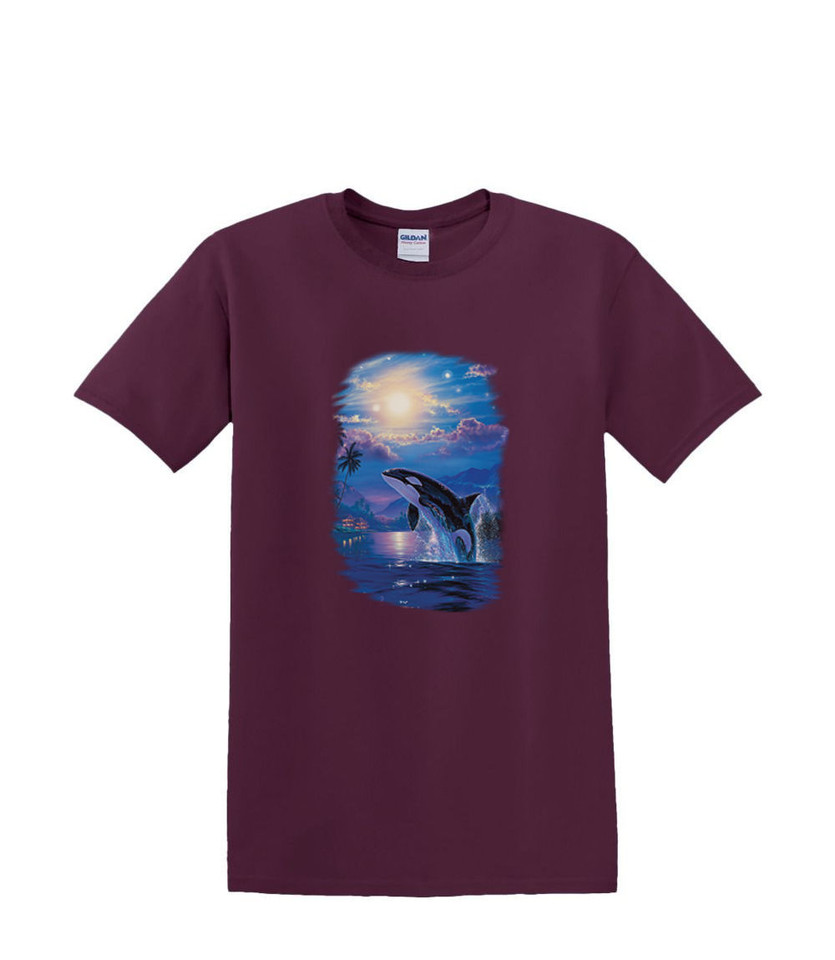 JOYFUL ORCA WHALE T-SHIRT