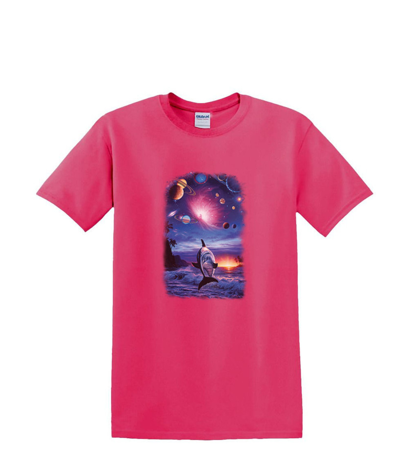 DOLPHIN ETERNITY COSMOS T-SHIRT