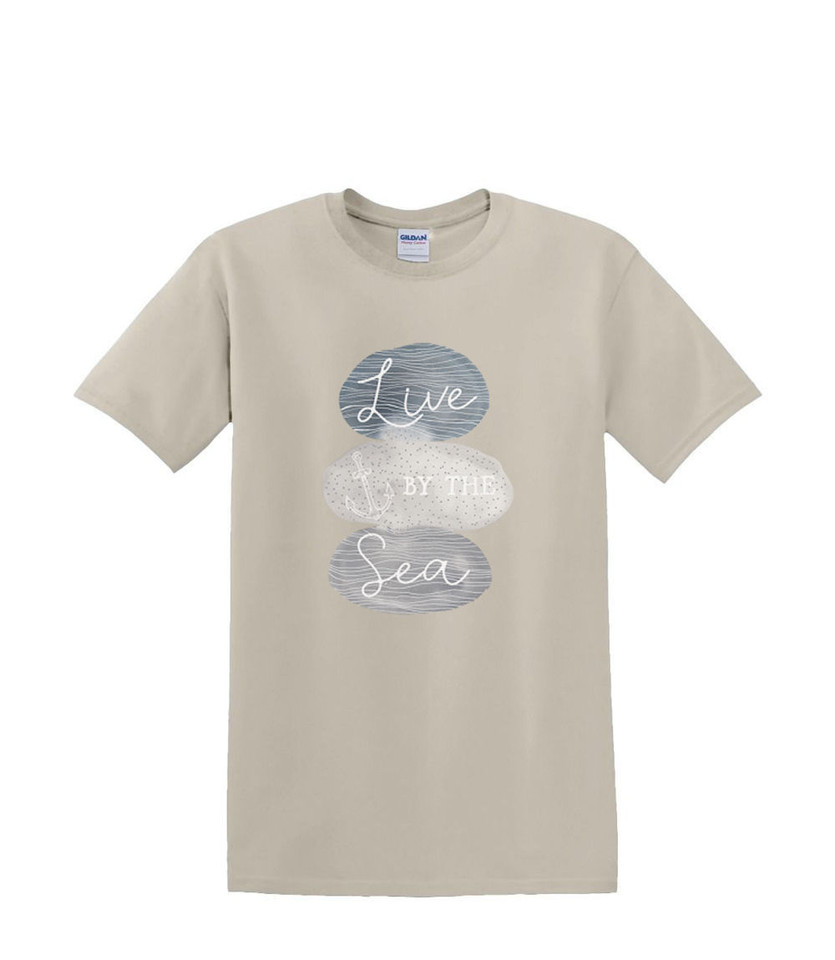 LIVE BY THE SEA T-SHIRT
