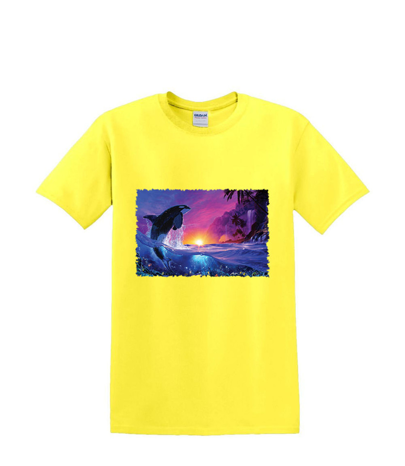 ORCA SHEPHERD OF THE SEA  T-SHIRT