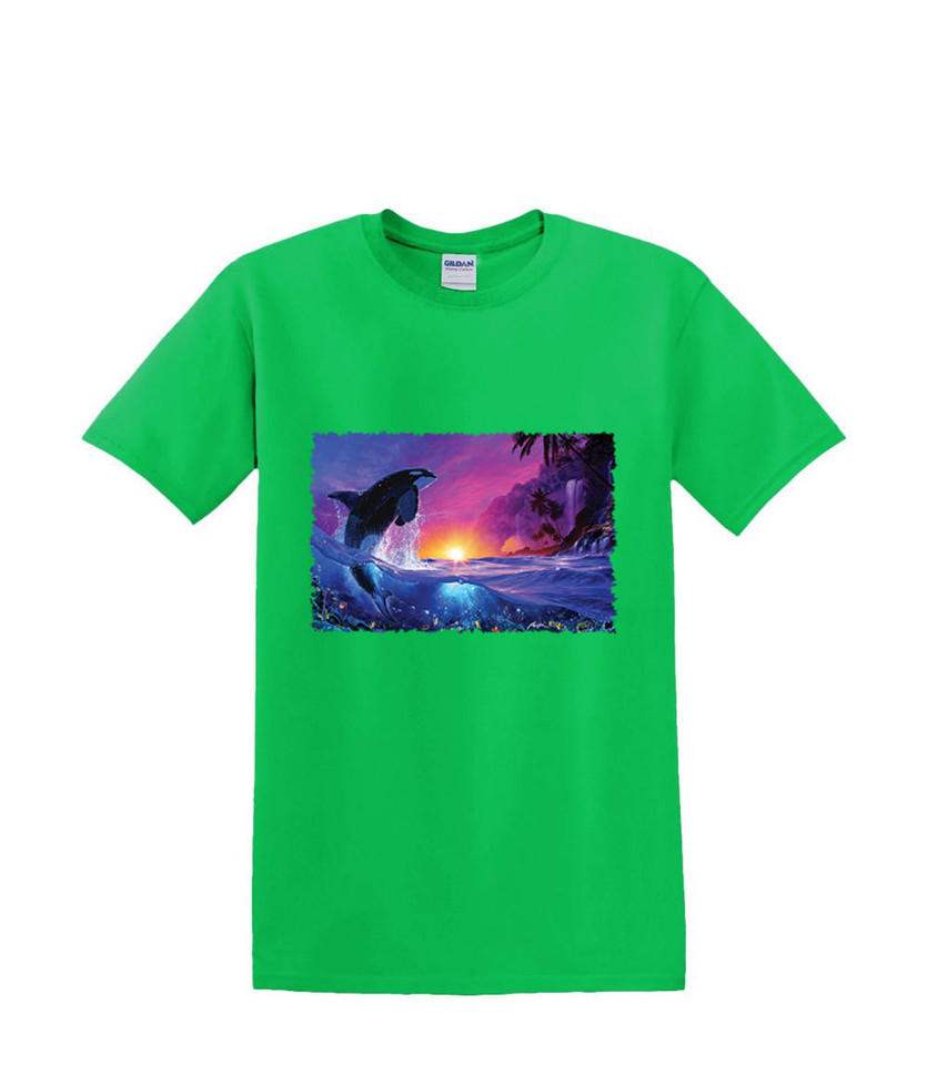 ORCA SHEPHERD OF THE SEA  T-SHIRT