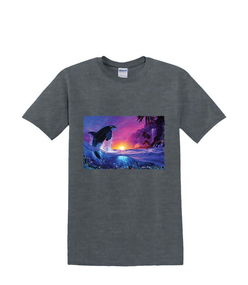 ORCA SHEPHERD OF THE SEA  T-SHIRT