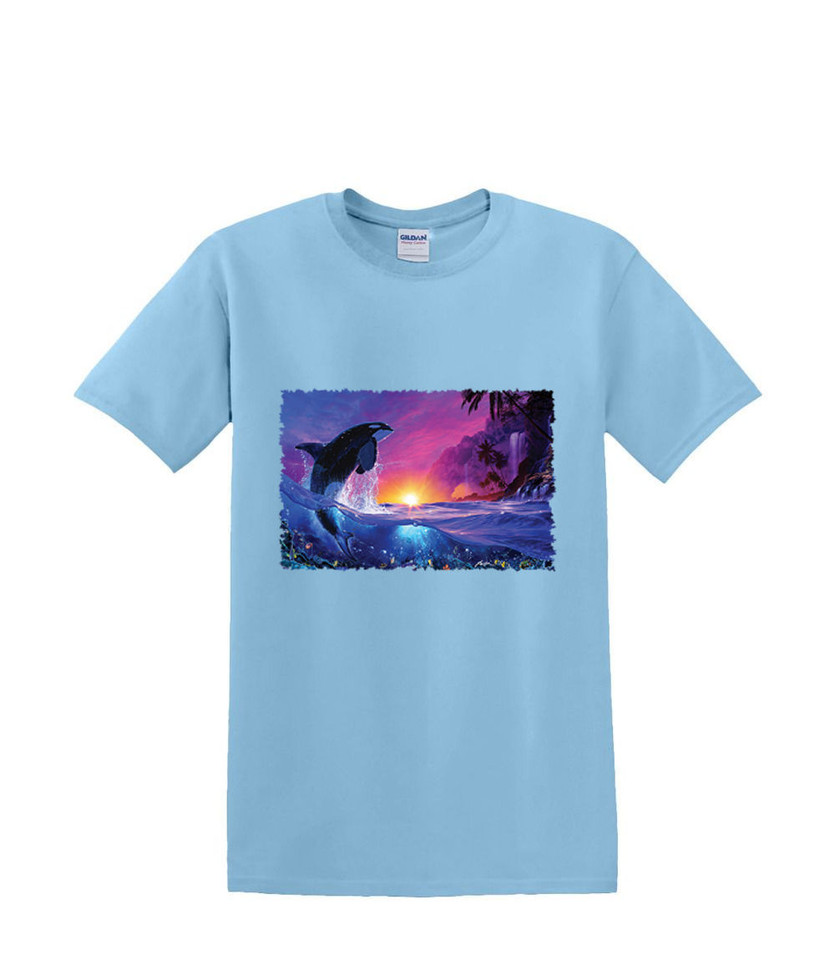 ORCA SHEPHERD OF THE SEA  T-SHIRT