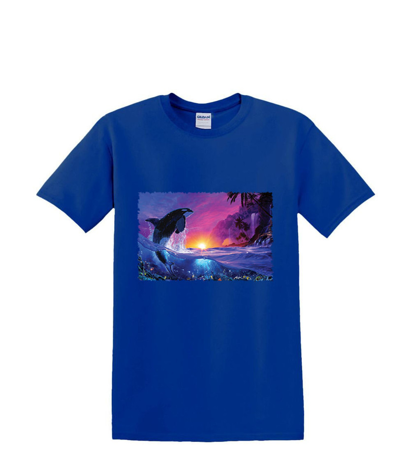 ORCA SHEPHERD OF THE SEA  T-SHIRT
