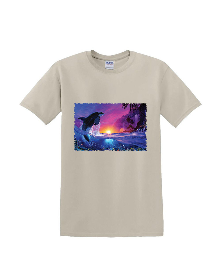 ORCA SHEPHERD OF THE SEA  T-SHIRT