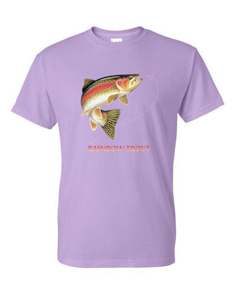 RAINBOW TROUT LEAP T-SHIRT