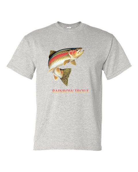 RAINBOW TROUT LEAP T-SHIRT