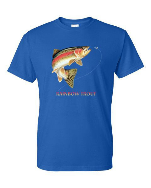 RAINBOW TROUT LEAP T-SHIRT