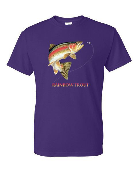 RAINBOW TROUT LEAP T-SHIRT