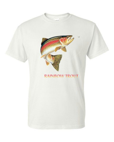 RAINBOW TROUT LEAP T-SHIRT