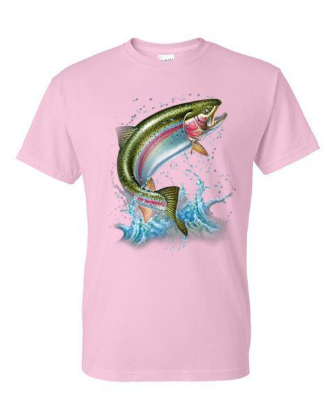 ACTION RAINBOW TROUT T-SHIRT