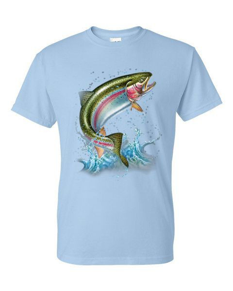 ACTION RAINBOW TROUT T-SHIRT