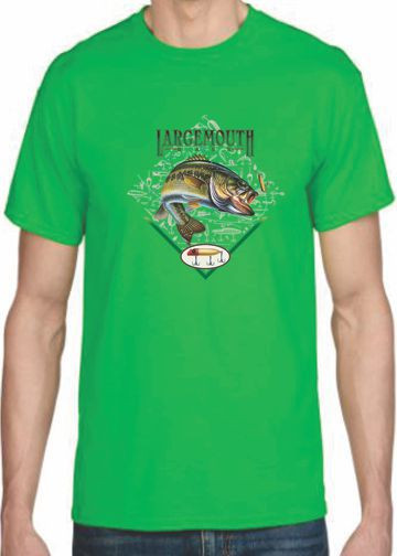 LARGEMOUTH BASS T-SHIRT