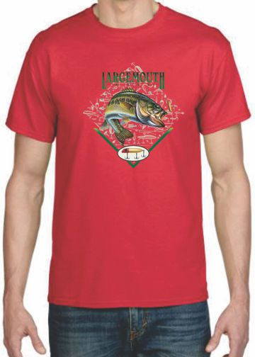 LARGEMOUTH BASS T-SHIRT
