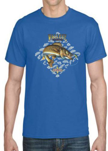 WALLEYE DIAMOND T-SHIRT