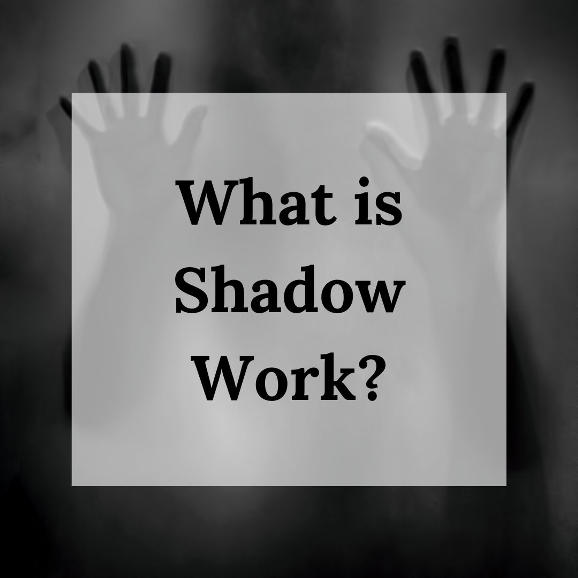 What is Shadow Work? Angel Wings Holistics