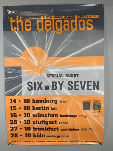 The Delgados Alan Woodward Emma Pollock Poster Orig. German Peloton ...
