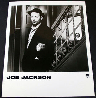 Joe Jackson Photograph Original Vintage AM Records Promo Circa 1980 Front
