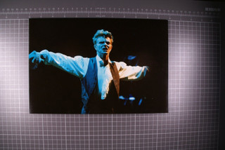 David Bowie Photo Colour  11.5" x 8" Original Stamped to Verso Front