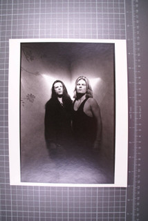 The Cult Ian Astbury Billy Duffy Photograph Original Promo 1991 front