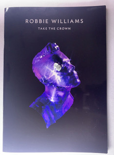 Robbie Williams Signed Programme + Setlist Take The Crown Stadium Tour 2013