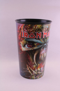 Iron Maiden Beer Cup Plastic Original Final Frontier Tour 2010 front