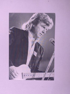 Dave Edmunds Photo Vintage Black and White Promo February 1990 front
