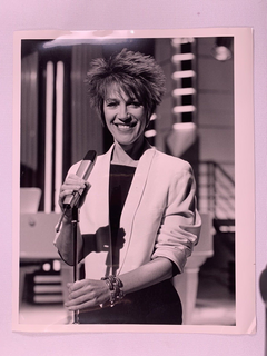 Kiki Dee Photo and Press Release Promo Yorkshire TV September 1987 front