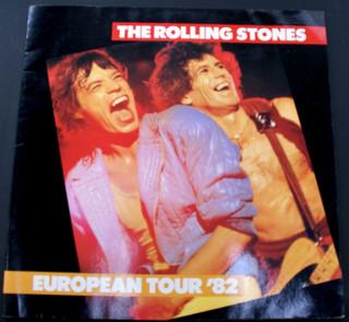 The Rolling Stones Programme Original Tattoo You European Tour 1982 front