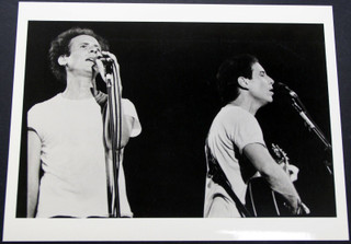 Simon and Garfunkel Photograph Original Vintage Promo Circa 1980 front