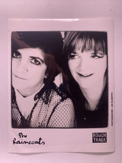 The Raincoats Photo Vintage Official Rough Trade Promo Circa Early 1980s front