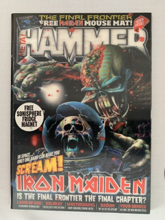 Iron Maiden Magazine Metal Hammer Hologram Cover The Final Frontier 2010front