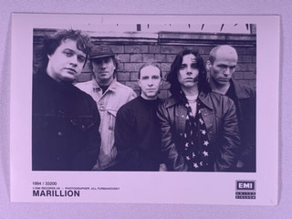 Marillion Photo Vintage Official EMI Black and White Promo 1994 front